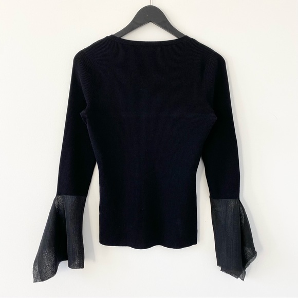 Y2K Club Monaco V-Neck Sweater - Picture 2 of 10